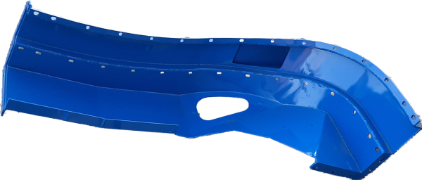 Rear deflector, right (7030 L / 8030 L / 9000 L) - BRAUD / NEW HOLLAND _5